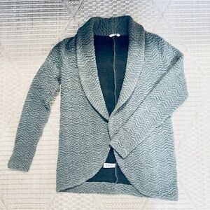 Women's Gray quilted texture jacket